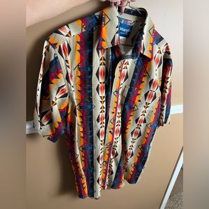 Vintage wrangler button down